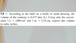 Unit Conversion Liters L to Cubic inches in³ [upl. by Sitoel]