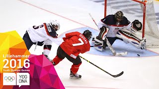 Ice Hockey  Mens Gold Medal Match  Full Replay  Lillehammer 2016 Youth Olympic Games [upl. by Assened]