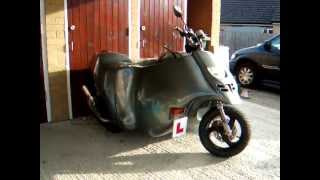 NIPPI TRIKE 125 SPORT REMOTE ENGINE START ON CUSTOM WHEELCHAIR ACCESSIBLE VEHICLE [upl. by Etteyafal818]