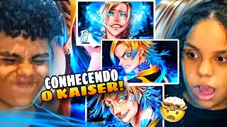 Danzoo React Kaiser Trap do PeJota Blue Lock 3 em 1 [upl. by Anerys]