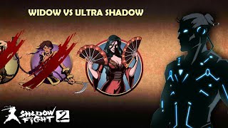 Shadow Fight 2 Ultra Shadow Vs Young Widow and Bodyguards [upl. by Dranreb324]