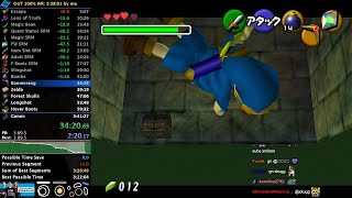 Ocarina of Time 100 Speedrun in 33429 [upl. by Connolly]