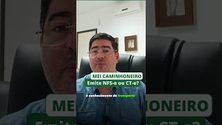 MEI Caminhoneiro emite NFSe ou CTe [upl. by Fernandina]