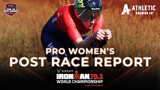 Athletic Brewing Post Race Report  2024 VinFast IRONMAN 703 World Championship Womens Race [upl. by Wylie]