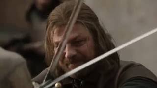 Game of Thrones Eddard Stark vs Jaime Lannister [upl. by Nevins]