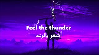 Thunder Lyrics مترجمه  Imagine Dragons [upl. by Franchot121]