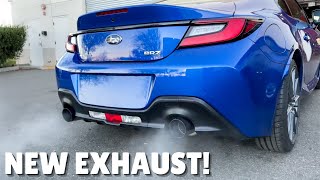 2022 BRZ HKS SpecL exhaust FIRST IMPRESSIONS [upl. by Enieledam88]