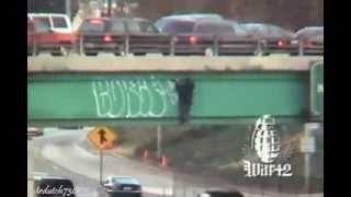 Graffiti Bombing Insanity BUKET JA XTC CHEEZ LES NYC LA 317 MOS DISM Ket ris by reuploaded by LEWE [upl. by Kcirret862]