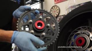 Driven quotcaptive wheel spacersquot Install on S1000RR  Irnieracing [upl. by Chansoo170]