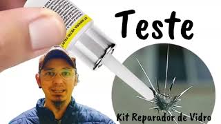 Teste Kit Reparador de Vidro Automotivo [upl. by Ynney]