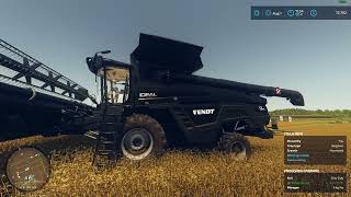 FENDT Ideal 9PL FS22 Harvesting Sorghum [upl. by Tcideneb]