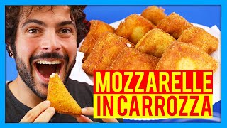 Mozzarelle in carrozza  CUCINA BUTTATA [upl. by Carlyn]