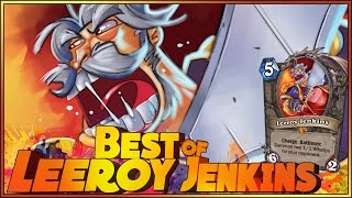 Hearthstone Best of Leeroy Jenkins  Funny and lucky Rng Moments [upl. by Danie]