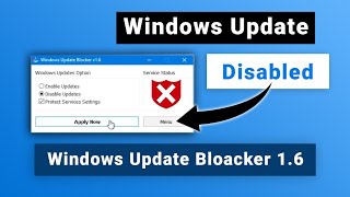 How to Turn Off Windows Automatic Updates on Windows 10  Windows Update Blocker v16 [upl. by Asek]