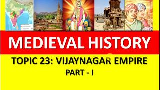 Vijayanagar Empire  Hampi  Medieval Indian History  NCERT Video  medieval history  UPSC  PCS [upl. by Mazman493]