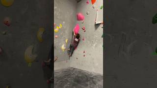 Wresting with slopers climbinggym bouldering climbing fitnessjourney [upl. by Enyluqcaj]