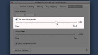 How to disable dimming while sharing the mouse and keyboard [upl. by Bolger]