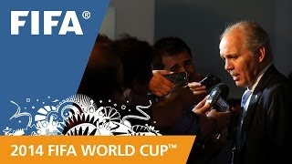 Argentinas Alejandro SABELLA Final Draw reaction Spanish [upl. by Staford]