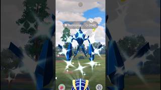 When I Got✨Shiny Necrozma Raid in pokemongo [upl. by Ryhpez]