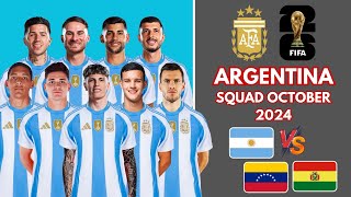 Argentinas SHOCKING FIFA World Cup 2026 Qualifiers Squad Reveal [upl. by Akedijn453]