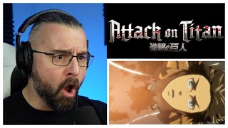 ATTACK ON TITAN 1X3 REACTION A Dim Light Amid Despair Humanitys Comeback Part 1 [upl. by Odelet358]