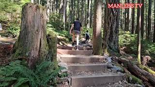 Conquering Grouse Grind Epic Hike Up Vancouver’s Iconic Trail [upl. by Nallij436]