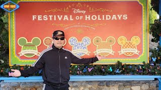 Disneyland Resort Festival of Holidays Soft Open [upl. by Leumhs]