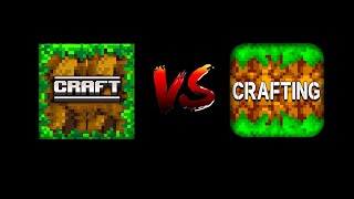 CRAFT BUILD BLOCK VS CRAFTING AND BUILDING  KING CRAFT [upl. by Kristien]