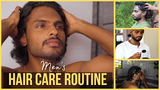 Mens HairCare Routine for 2024  5 SIMPLE Steps to maintain your HAIRHEALTHY [upl. by Danella]