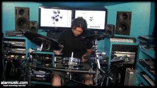 ALESIS DM8 PRO KIT DEMO amp VIDEO TUTORIAL [upl. by Nedry]