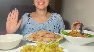 Lahana Sarması Salata Üzüm ASMR Türkçe ASMR [upl. by Oiluig]