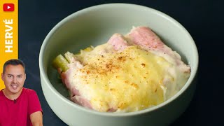 Poireaux gratinés au jambon  Lidl Cuisine [upl. by Ahsined913]