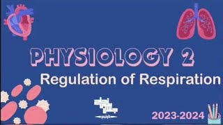 Regulation of respiration  Physiology 2  Lecture 11 [upl. by Gokey]