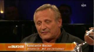 Konstantin Wecker in der NDRTalkshow 2011 12 [upl. by Stone]