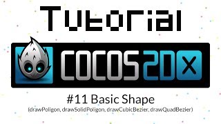 Cocos2Dx Tutorial 11  Creating Basic Shape Part 5 Draw Polygon Draw Solid Polygon etc [upl. by Vallie380]