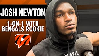 Josh Newton on Bengals Defense Lou Anarumo Expectations for Rookie Season  Exclusive Interview [upl. by Bikales]