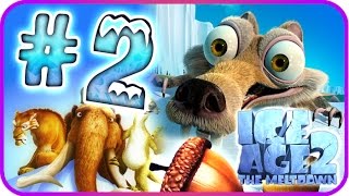 Ice Age 2 The Meltdown Walkthrough Part 2 PS2 PC Xbox Wii Gamecube Waterpark Eviscerator [upl. by Ailed]