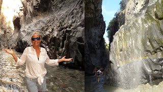 Sicilia Le Gole dell Alcantara The Alcantara Gorges Sicily  Ущелье Алькантара Сицилия [upl. by Locin909]