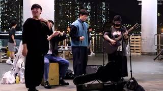 Busking荃灣西海濱長廊小傳奇PS I Love You時光機Cover20231231 [upl. by Lleynod]