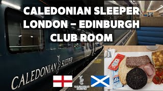 LONDON TO EDINBURGH by luxury train  THE CALEDONIAN SLEEPER [upl. by Coffey]