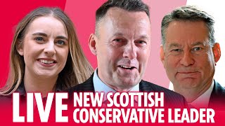 New Scottish Conservative leader will be announced [upl. by Abas]