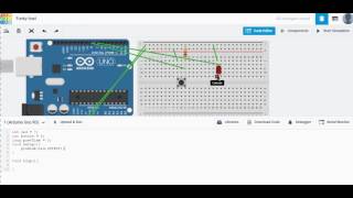 Debounce LED in arduino [upl. by Trutko259]