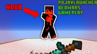 BEDWARS GAMEPLAY SOLO  Pojavlauncher [upl. by Madalyn10]