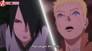 NARUTOSASUKE amp 5 KAGE VS MOMOSHIKI FULL FIGHT SUB INDO [upl. by Heinrike923]