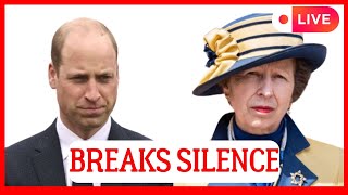 ROYAL SHOCK PRINCESS ANNE BREAKS SILENCE CALLS ON PRINCE WILLIAM TO ASCEND THE THRONE [upl. by Cassaundra]