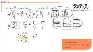 X 15 Räkna med bråk [upl. by Nohtahoj]