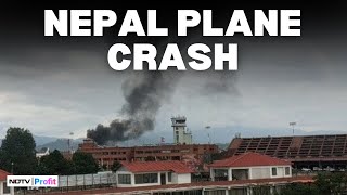 Nepal Plane Crash 15 Die After Plane Crashes During TakeOff At Kathmandu Airport [upl. by Tristis]