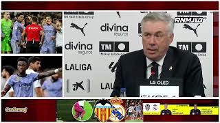 ANCELOTTI Rueda de prensa hoy post ValenciaRealMadrid 02032024 [upl. by Haimehen]