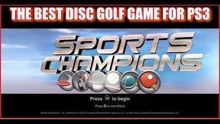 PS3 Disc Golf Sports Champions 1 The best Disc golf video game [upl. by Yelahc]