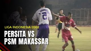 Persita Tangerang VS PSM Makassar  Liga Indonesia 2002 [upl. by Adlanor]